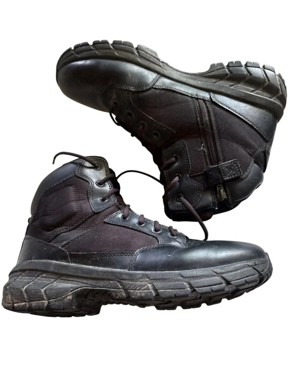 Interceptor Mens Tactical Boots Size 13 Black Durable Sole Military
